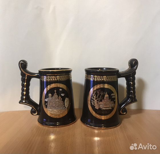 Кружки пивные Петербургский сувенир