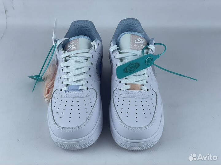 Кеды Nike Air force 1 low white blue