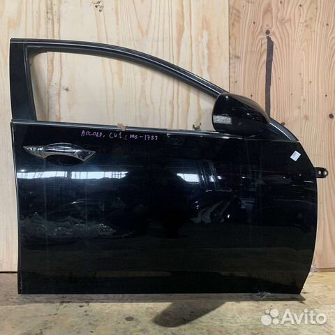Передняя правая дверь honda accord 8