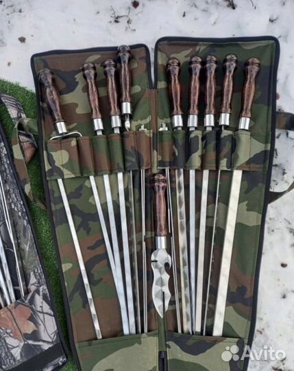 Нaбор шампуров в чехле
