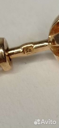 Золотые серьги