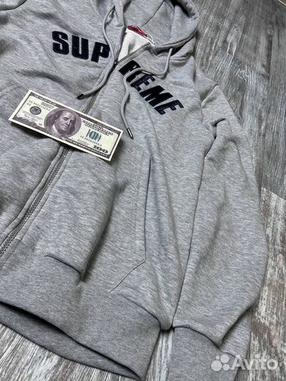 Зип худи supreme