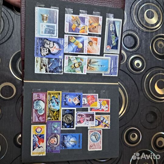 Почтовые марки космос