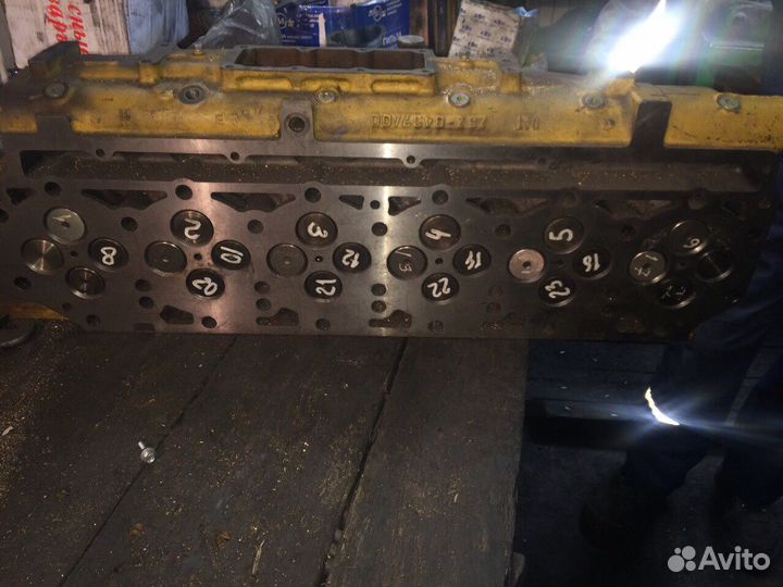 Головка блока катопиллер С-9