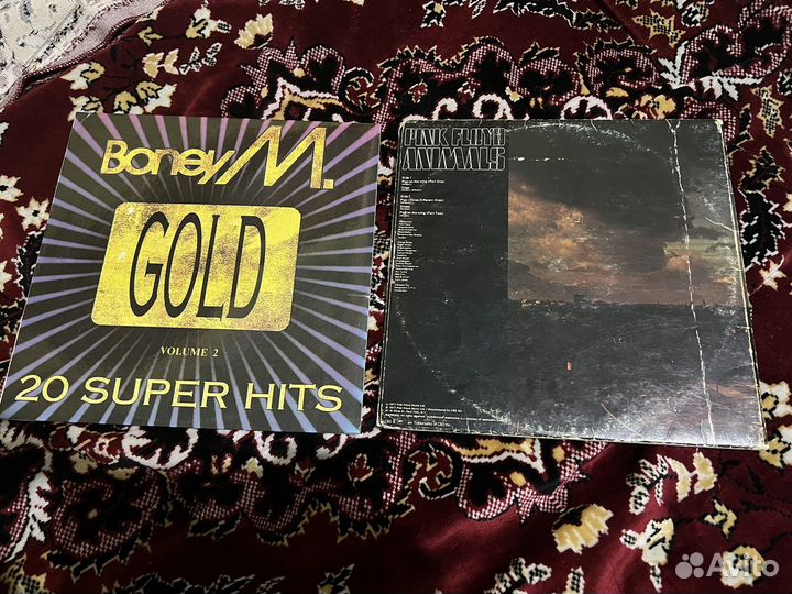 Виниловые пластинки рок зарубежный