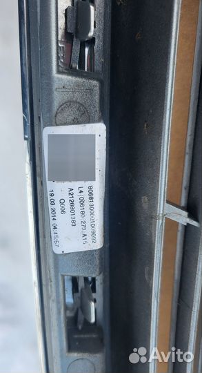 Решетка радиатора Mercedes W212 рест