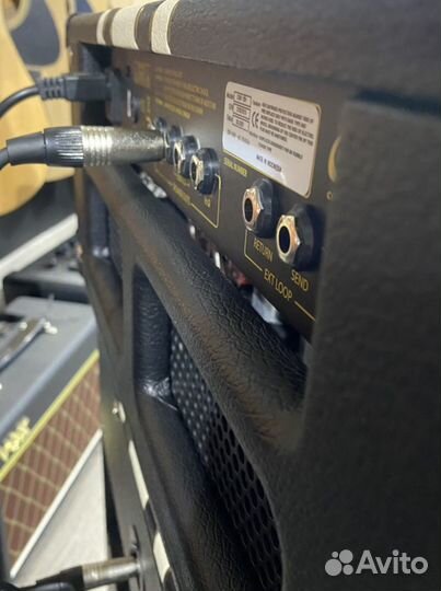 Ламповый усилитель и кабинет для электрогитары