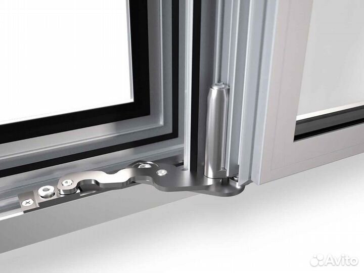 Ремонт окон, фурнитура Maco RAL2799