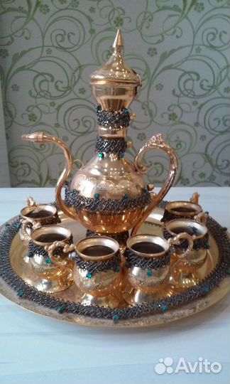 Сервизы чай -кофе новые Восточные (Арабские)