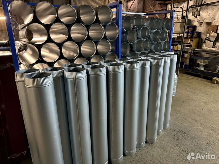 Труба из оцинкованной стали d 180