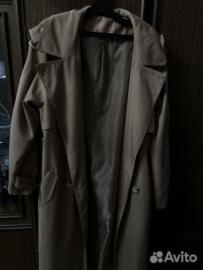 Тренч бежевый женский