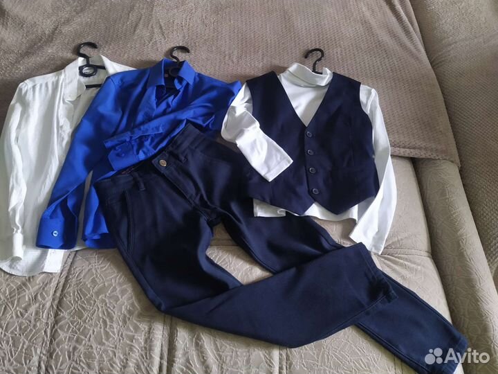 Школьная форма на смену (синяя)
