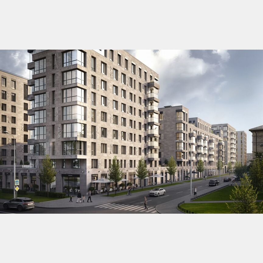 1-к. квартира, 52,1 м², 2/9 эт.