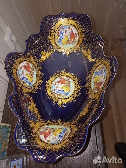 Ваза для фруктов фарфор