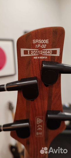 Бас гитара Ibanez bass sr500e-bm