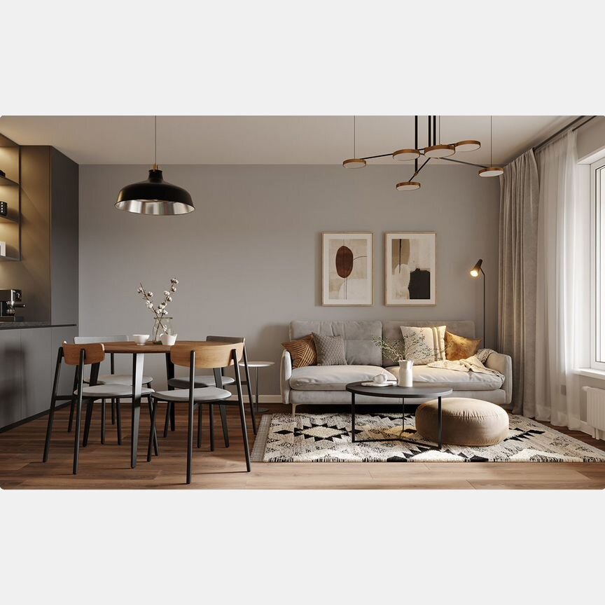 1-к. квартира, 33,6 м², 3/10 эт.