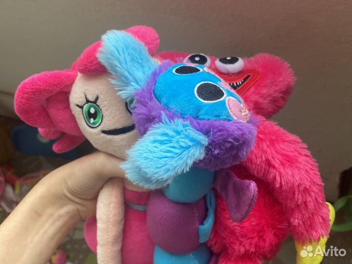 Мягкая игрушка хаги ваги киси миси большая мамочка