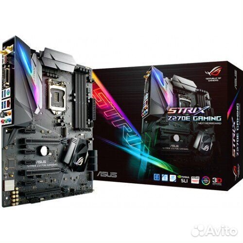 Asus Rog Strix z270e gaming + i7 7700k