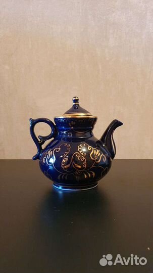 Заварочный чайник Султан гжель кобальт