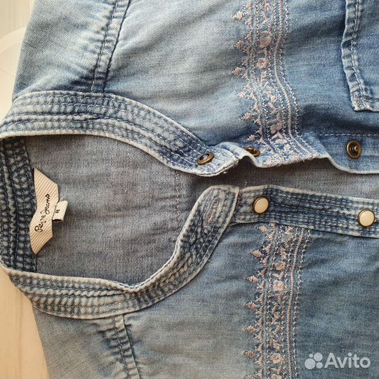 Джинсовая рубашка