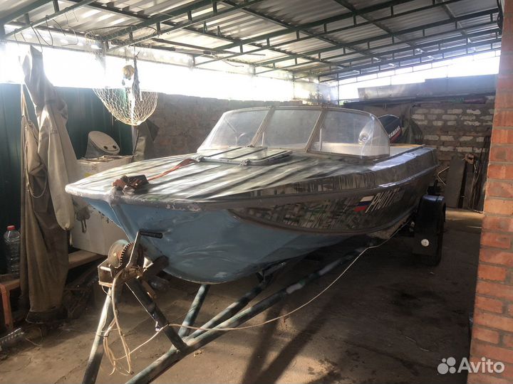 Казанка 5М3 с двигателем yamaha 40 2 такт