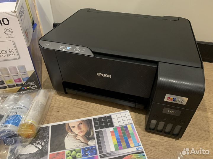 Мфу струйное Epson L3210
