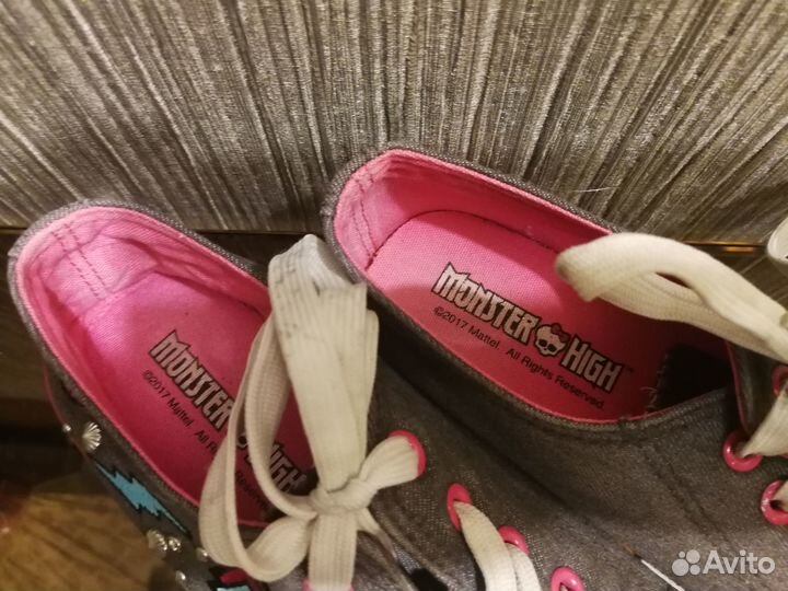 Кеды и слипоны monster higt