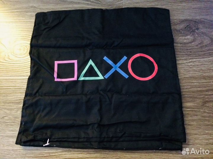 Наволочка для подушки в стиле PlayStation 45х45