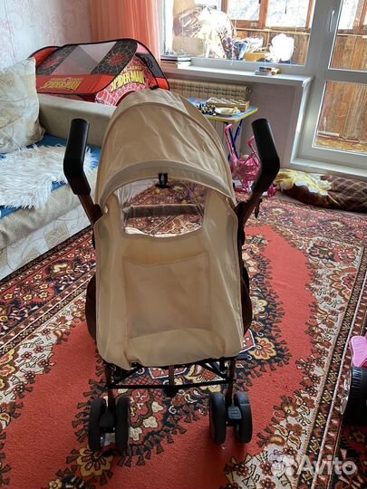 Прогулочная коляска трость бу