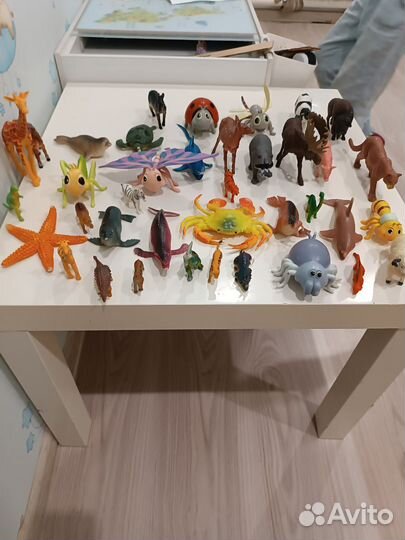Игрушки Домашние животные,дикие,морские