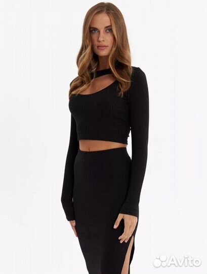 Костюм с юбкой