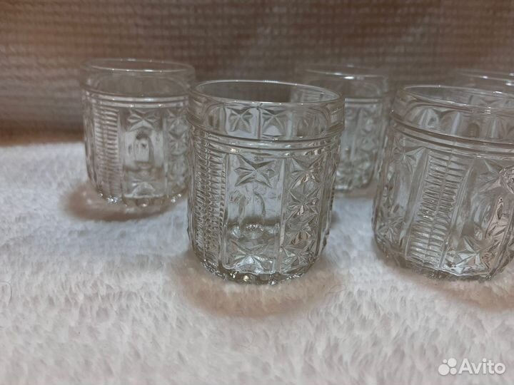 Хрустальные кружки бокальчики СССР