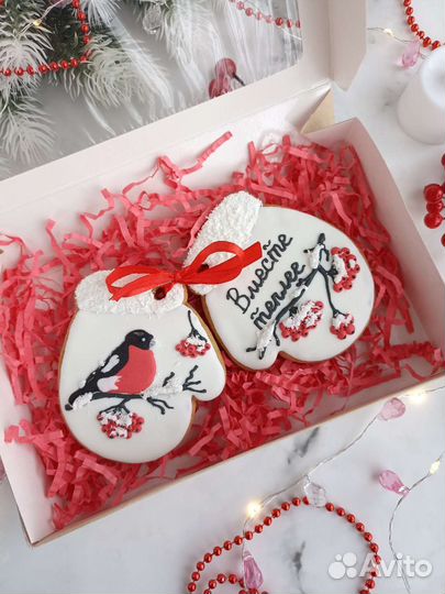 Пряники. Подарок на Новый год. Пряничные домики