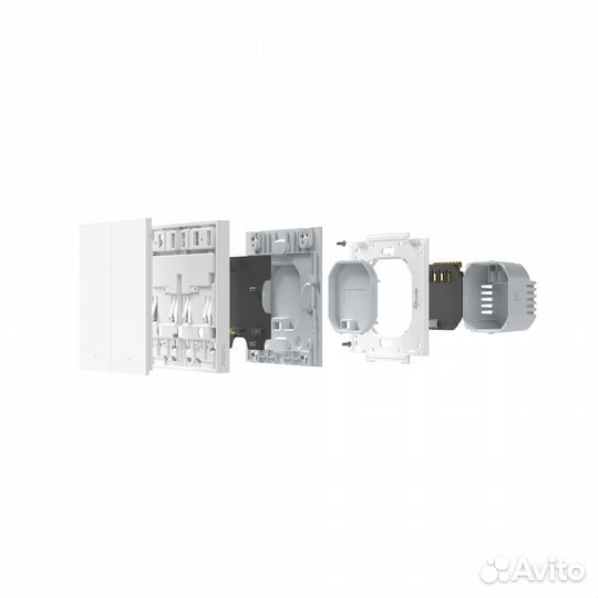 Выключатель Aqara SMART wall switch H1 (no neutra