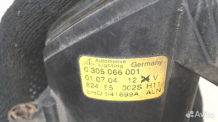 Фара противотуманная Audi A4 (B6), 2005
