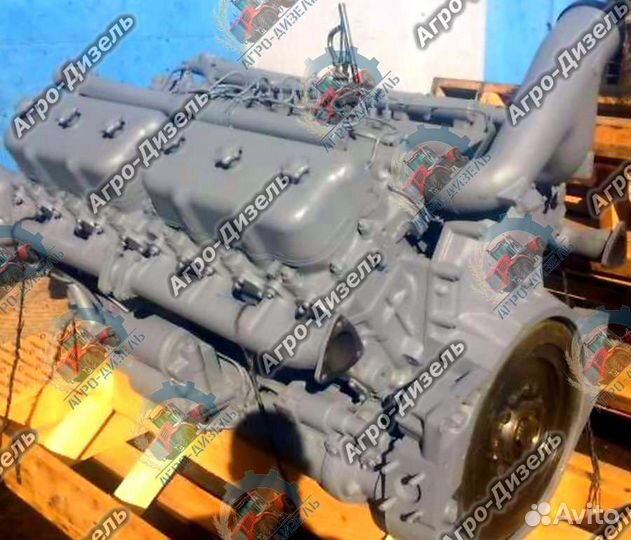 Двигатель ямз 240 бм 2 общ. гбц V12 300 л.с. -7.48