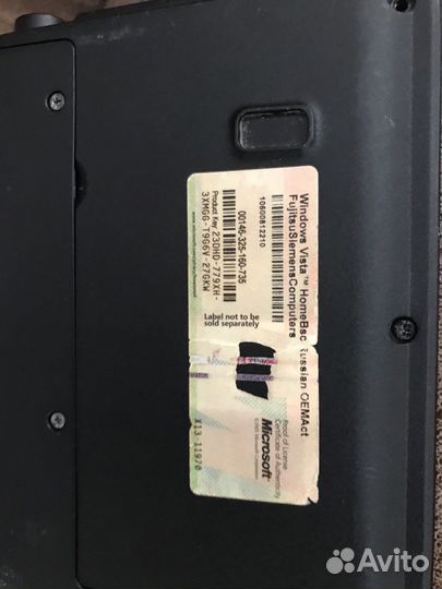 Ноутбук на запчасти Siemens