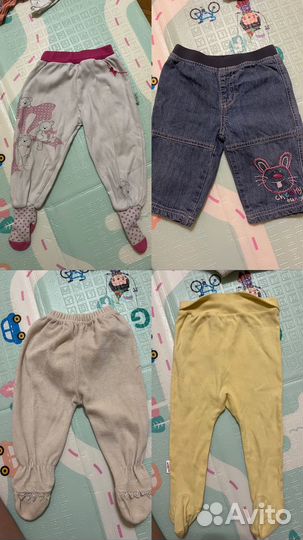 Детские вещи пакетом на девочку 6-9 мес