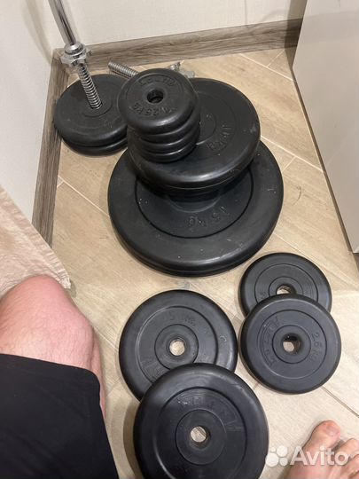 Штанга гриф блины