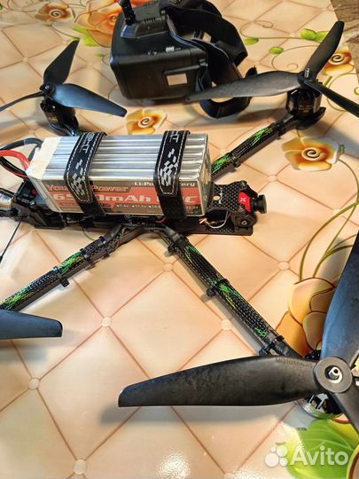 Дрон FPV в условиях плохой видимости