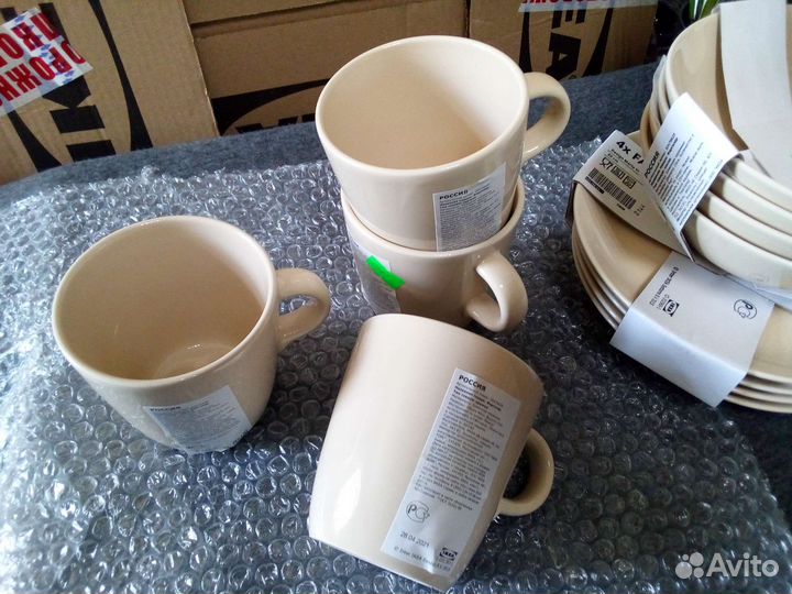 Тарелки IKEA 8 тарелок