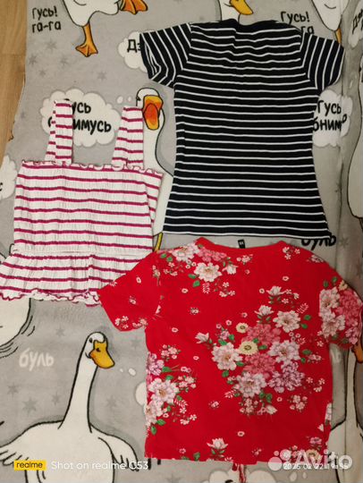 Пакет вещей для девочки на рост 158