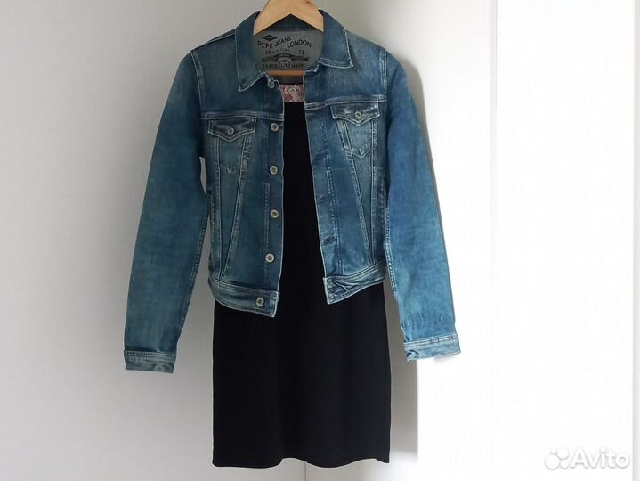 Джинсовая куртка р 40 42