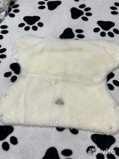 Манишка на коляску или санки