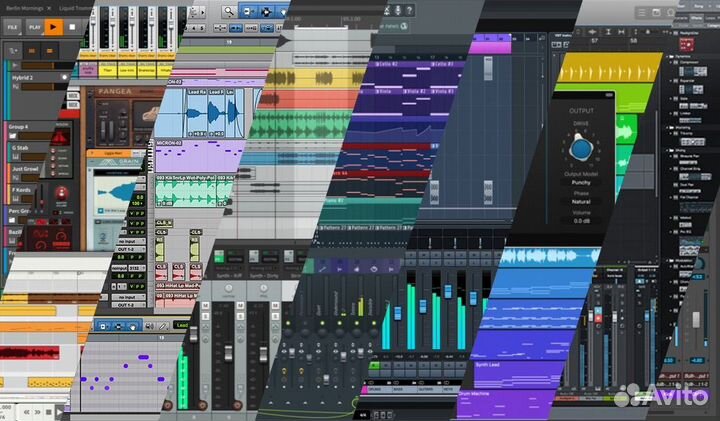 Revoice pro, Daw, vocalign, decapitator, echo boys