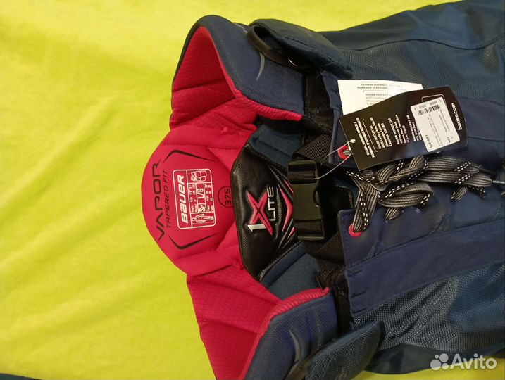Хоккейные шорты bauer 1x lite р. L, тëмно-синий