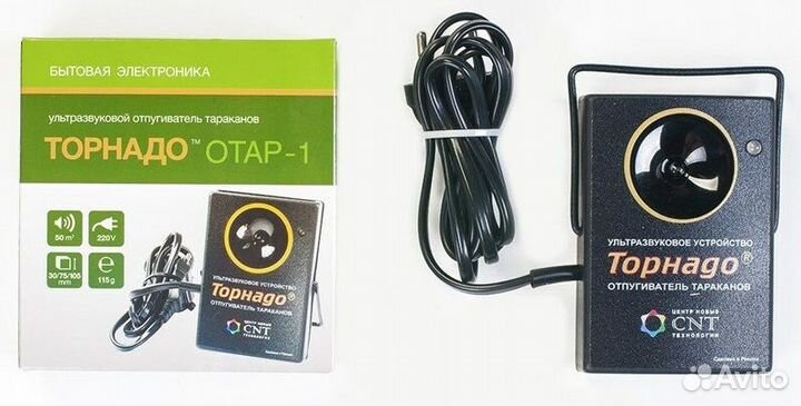 Отпугиватель тараканов Торнадо от.01