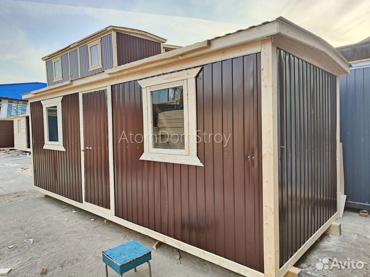 Вагончик с надежной крышей