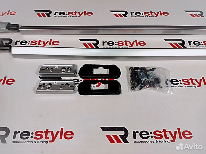 Рейлинги Toyota Land Cruiser Prado 150 Серебро