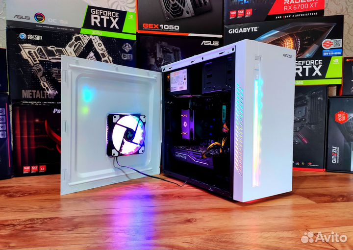 Игровой компьютер Intel 10 ядерный/rx470/16Gb/SSD
